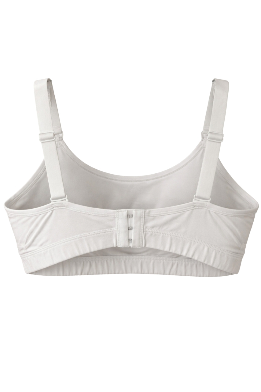 Biały stanik do karmienia bawełniany bez fiszbin - obrazek 6